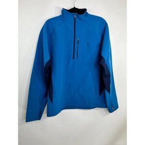 The North Face Half Zip Insulated Jacket Men's Size L Blue